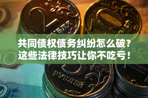济南共同债权债务纠纷怎么破？这些法律技巧让你不吃亏！
