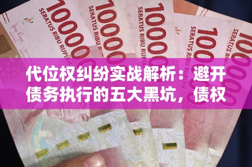 济南代位权纠纷实战解析：避开债务执行的五大黑坑，债权人必看指南