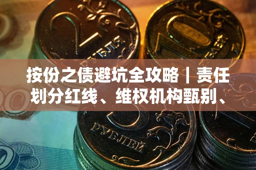 济南按份之债避坑全攻略｜责任划分红线、维权机构甄别、纠纷处理全流程拆解
