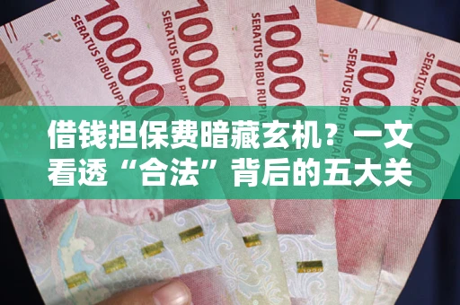 济南借钱担保费暗藏玄机？一文看透“合法”背后的五大关键陷阱