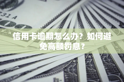 济南信用卡逾期怎么办？如何避免高额罚息？