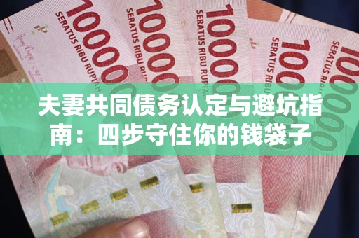 济南夫妻共同债务认定与避坑指南：四步守住你的钱袋子