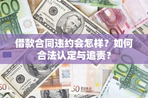 济南借款合同违约会怎样？如何合法认定与追责？